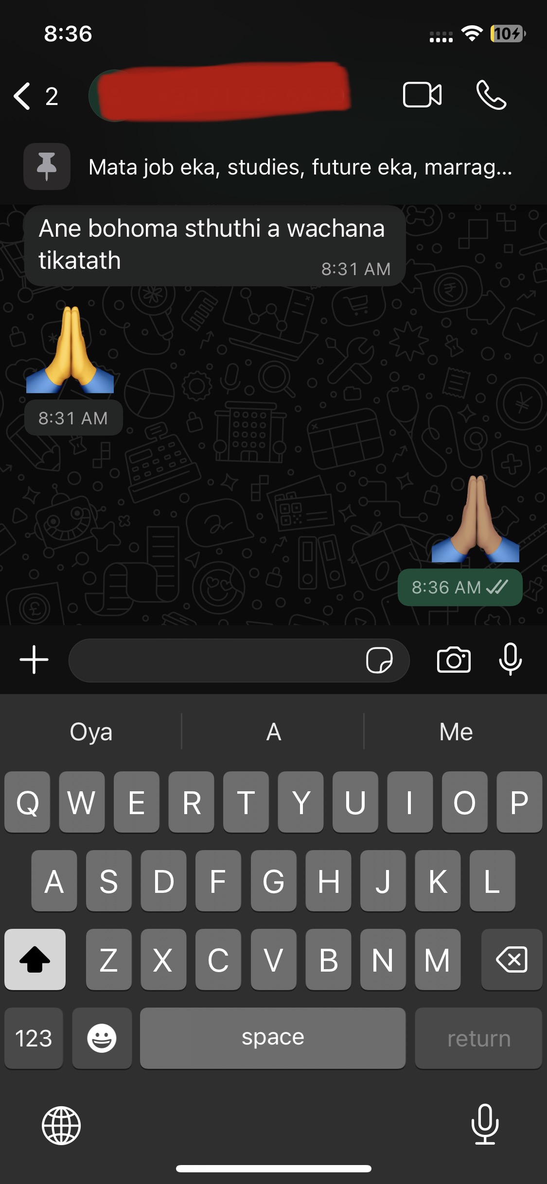 WhatsApp පාරිභෝගික සමාලෝචනය